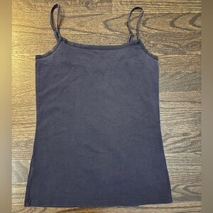 Ann Taylor Navy Double Spaghetti-Strap Camisole